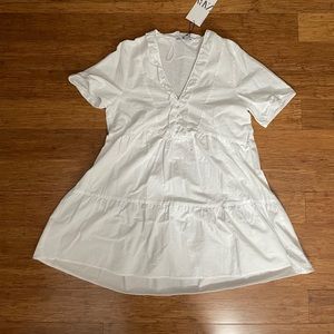 ZARA White Dress